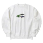 ORIGINAL のPerfectミクロラスボラハナビさん＆ミクロラスボラエリスロミクロンさん Heavyweight Crew Neck Sweatshirt