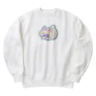 ミッカショップのぐっすり日曜日 (ふちあり) Heavyweight Crew Neck Sweatshirt