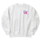 PINK PUFF のおブラジャースイーツスエット Heavyweight Crew Neck Sweatshirt