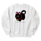 オグオグモグモグの張り子のクロニャンコ Heavyweight Crew Neck Sweatshirt