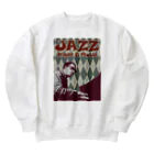 Hungry FreaksのJAZZ: Night & Music Heavyweight Crew Neck Sweatshirt