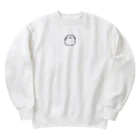 シマエナガが好きな人。のシマエナガ。ドット Heavyweight Crew Neck Sweatshirt