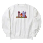 lupemacanudoのmonsters Heavyweight Crew Neck Sweatshirt