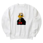 ダチョウ商店のダチョウ君 Heavyweight Crew Neck Sweatshirt