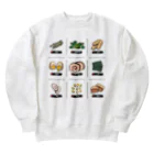 高堂玲/イラストの方のラーメントッピング Heavyweight Crew Neck Sweatshirt