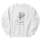 ライスカレーライスのシャトルラン Heavyweight Crew Neck Sweatshirt