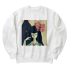 イラストTシャツ【ULTIMATE】のさつきさん Heavyweight Crew Neck Sweatshirt