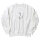 もりもりものなーわるくん Heavyweight Crew Neck Sweatshirt