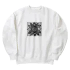 🍀閉鎖病棟入院日記🍀の【シン・ひまわり】 Heavyweight Crew Neck Sweatshirt