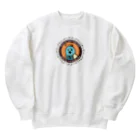 Andiamoのバードウォッチング（両面） Heavyweight Crew Neck Sweatshirt