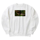 アートTシャツ 名画グッズのジョン・エヴァレット・ミレー 『オフィーリア』 Heavyweight Crew Neck Sweatshirt