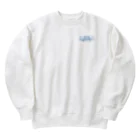 綾錦工房 りこりすの曼珠沙華 - 朧【月光】 Heavyweight Crew Neck Sweatshirt