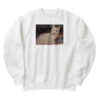 ♪mamashiro♪のリョク君 Heavyweight Crew Neck Sweatshirt