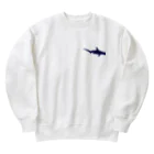 _imcygneのサメの散歩 Heavyweight Crew Neck Sweatshirt