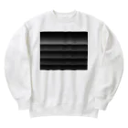 謎モノ店の段々立体感 Heavyweight Crew Neck Sweatshirt