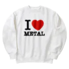 HachijuhachiのI LOVE METAL ヘビーウェイトスウェット