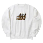 オレ、こんぶのビックリこんこんこんぶ Heavyweight Crew Neck Sweatshirt