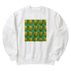 オオサンショウウオのコーンの群れ Heavyweight Crew Neck Sweatshirt