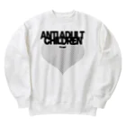 ANTI ADDULT CHILDREN®のANTI ADULT CHILDREN/NULL HEART HEAVY WEIGHT SWEAT Heavyweight Crew Neck Sweatshirt