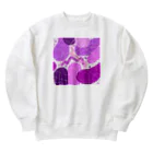 うにぽっぷこーんの焼き芋 Heavyweight Crew Neck Sweatshirt