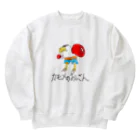 カモメのおっさんのボクサーなカモメのおっさん Heavyweight Crew Neck Sweatshirt