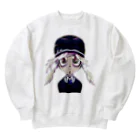 Café Roseraieの【VKOG398】「Stare into Stars」背景なし Heavyweight Crew Neck Sweatshirt