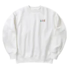 シャチホコポッポ隊のうさぎ Heavyweight Crew Neck Sweatshirt