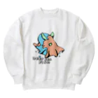 UKIPPAの深海シリーズ【めんだこ】 Heavyweight Crew Neck Sweatshirt