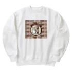 ヒヨコの店のキュンと３/４番線 Heavyweight Crew Neck Sweatshirt