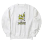 HARYStationのおつまみねこかん　ズレワレさばたろう Heavyweight Crew Neck Sweatshirt