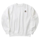 みきぞーん｜保護猫 ミッキー画伯と肉球とおともだちのmoka Heavyweight Crew Neck Sweatshirt