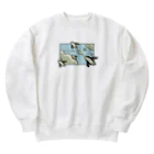 ari designの夢を叶えたペンギン Heavyweight Crew Neck Sweatshirt