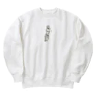 mooのにんじぃさん Heavyweight Crew Neck Sweatshirt