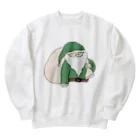 boorichanのあわてんぼうのイエティサンタ Heavyweight Crew Neck Sweatshirt