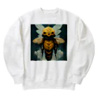 temple t-shirtshopのハチの神様 Heavyweight Crew Neck Sweatshirt