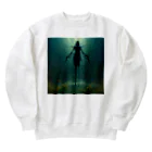 temple t-shirtshopのアメンボの神様 Heavyweight Crew Neck Sweatshirt