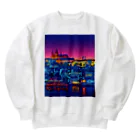 GALLERY misutawoのチェコ プラハの夕暮れ Heavyweight Crew Neck Sweatshirt