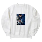 たかぴーのびとあお Heavyweight Crew Neck Sweatshirt