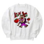 irootokosamuraiのトマト Heavyweight Crew Neck Sweatshirt