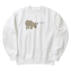 ari designのススメ!(サイとウシツツキ) Heavyweight Crew Neck Sweatshirt