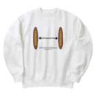 高堂玲/イラストの方のフランスパンのスパン Heavyweight Crew Neck Sweatshirt