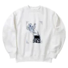 moimoi_50000cmのパーソナルコンピュータ水没クリオネ Heavyweight Crew Neck Sweatshirt