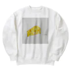 illustratorSHUKOのチーズ Heavyweight Crew Neck Sweatshirt