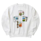 Happy Fluffy* ： 桜香*の四季マグ Heavyweight Crew Neck Sweatshirt