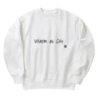 Two Dimensions BarCodeのWarm as CH₄ Heavyweight Crew Neck Sweatshirt