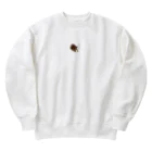 21tks098の応援犬 Heavyweight Crew Neck Sweatshirt