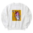 MOCHのおさるタヒコ Heavyweight Crew Neck Sweatshirt