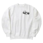 chippokeの双子パンダ Heavyweight Crew Neck Sweatshirt