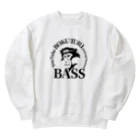 TAKUMI-fishingのBASS with BKTR Heavyweight Crew Neck Sweatshirt