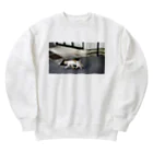 Socialの散歩が仕事 Heavyweight Crew Neck Sweatshirt